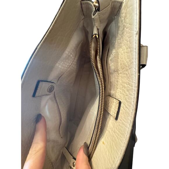 Pre Loved Kate Spade NY Perri Lane Romy Leather Floral Eyelet Purse & Wallet - Picture 4 of 16